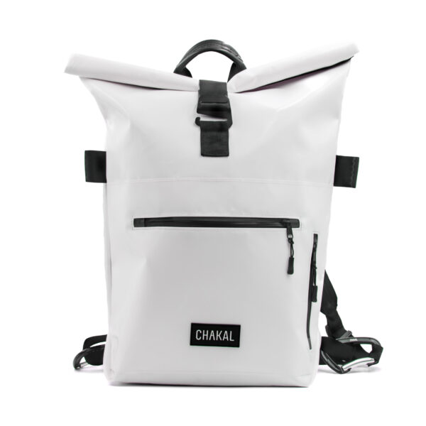 BX01G White multifunctional backpack front