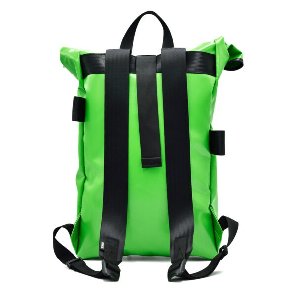 BX03G bicycle backpack waterproof apple green back
