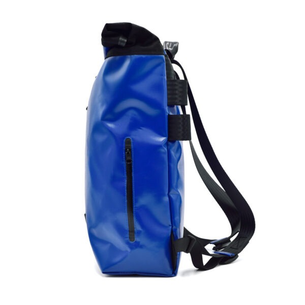 BX04G blue Backpack rucksack side