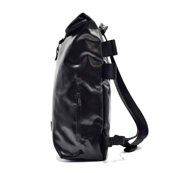 BX04G black water-repellent backpack side